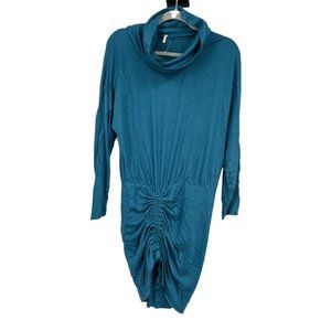 FREE PEOPLE Size Small Blue/Green Sundown Minidres